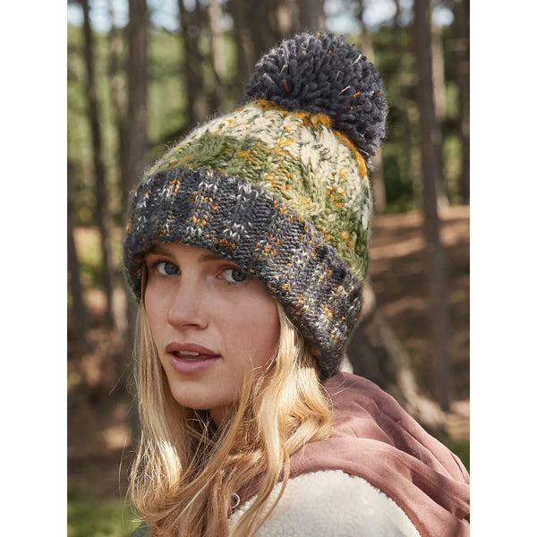 Berretto Corkscrew Pom Pom Beanie - personalizzabile con logo