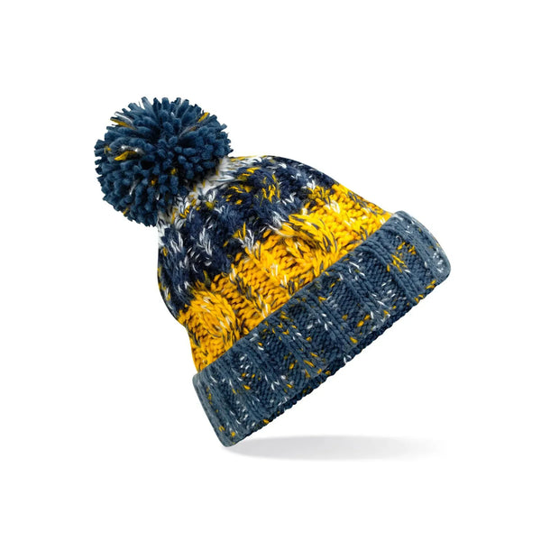 Berretto Corkscrew Pom Pom Beanie morning frost - personalizzabile con logo