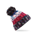 Berretto Corkscrew Pom Pom Beanie nero - personalizzabile con logo