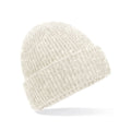 Berretto Cosy Ribbed bianco - personalizzabile con logo