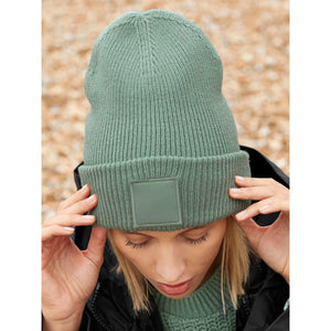 Berretto Deep Cuffed Tonal Patch Beanie - personalizzabile con logo