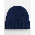 Berretto Engineered Knit Ribbed Beanie blu - personalizzabile con logo