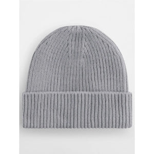 Berretto Engineered Knit Ribbed Beanie light grey - personalizzabile con logo