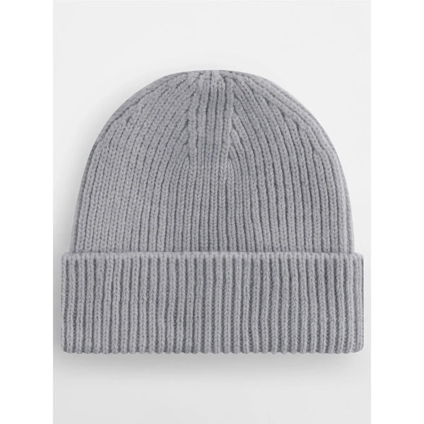 Berretto Engineered Knit Ribbed Beanie light grey - personalizzabile con logo