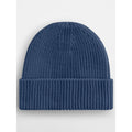 Berretto Engineered Knit Ribbed Beanie Steel Blue - personalizzabile con logo
