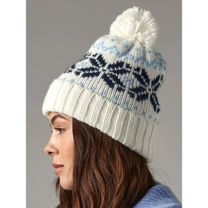 Berretto Fair Isle Snowstar Beanie - personalizzabile con logo
