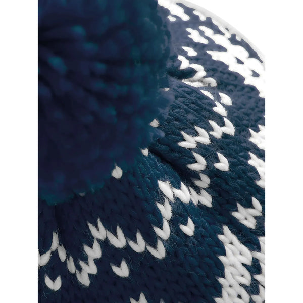Berretto Fair Isle Snowstar Beanie - personalizzabile con logo