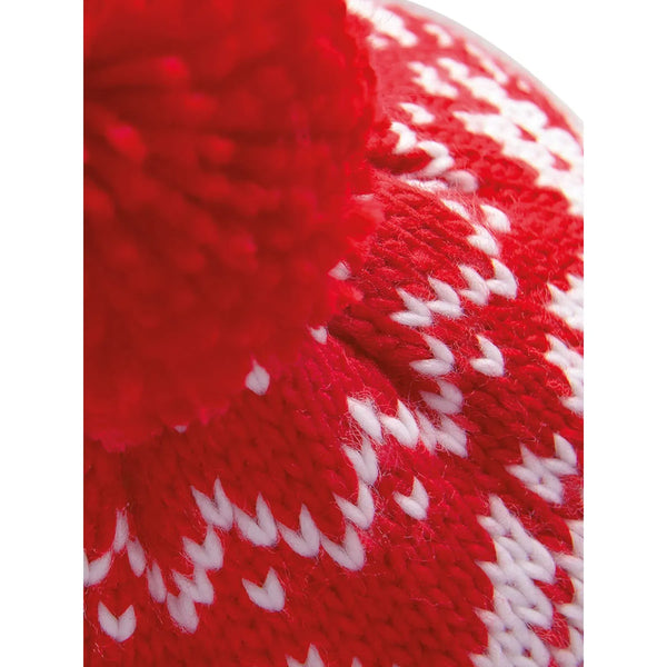 Berretto Fair Isle Snowstar Beanie - personalizzabile con logo