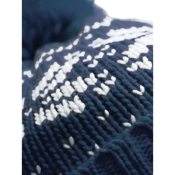 Berretto Fair Isle Snowstar Beanie - personalizzabile con logo