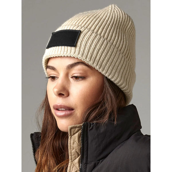 Berretto Fashion Patch Beanie - personalizzabile con logo