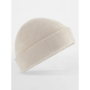Berretto Fisherman in cotone biologico beige - personalizzabile con logo