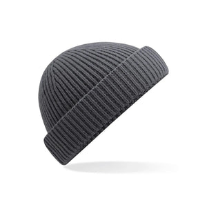Berretto Harbour Beanie grigio - personalizzabile con logo