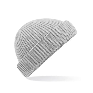 Berretto Harbour Beanie light grey - personalizzabile con logo