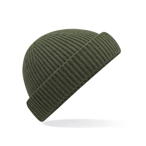 Berretto Harbour Beanie verde - personalizzabile con logo
