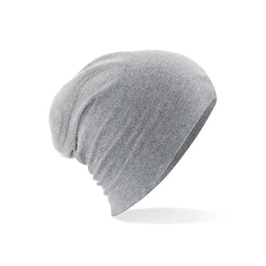 Berretto Hemsedal Cotton Slouch Beanie grigio - personalizzabile con logo