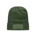 Berretto in poliestere RPET verde - personalizzabile con logo