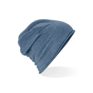 Berretto Jersey Beanie blu - personalizzabile con logo