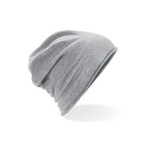 Berretto Jersey Beanie grigio - personalizzabile con logo