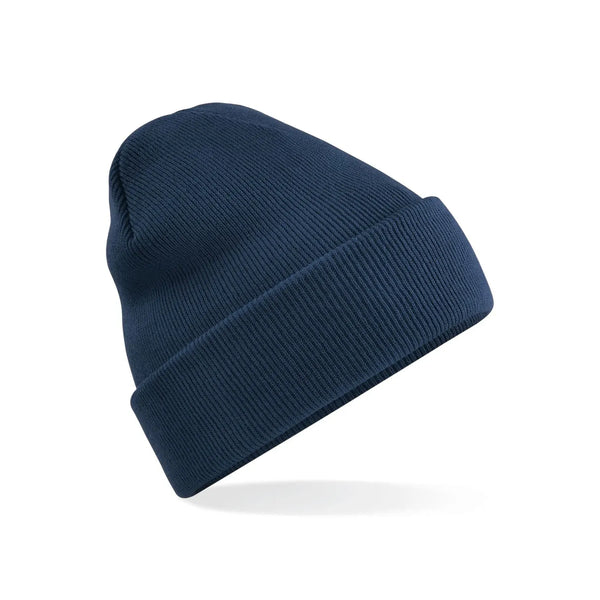 Berretto Junior Original Cuffed Beanie blu - personalizzabile con logo