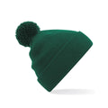 Berretto Junior Original Pom Pom Beanie verde - personalizzabile con logo