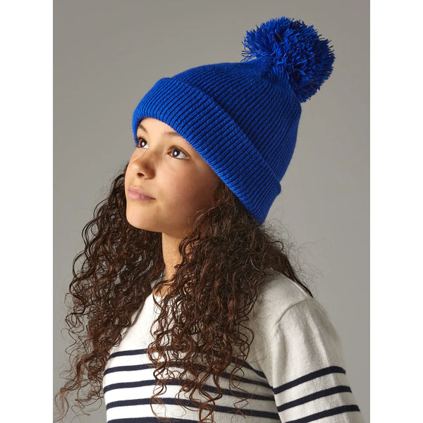 Berretto Junior Reflective Bobble Beanie - personalizzabile con logo