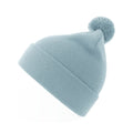 Berretto Kid Wind-S With Pompom azzurro - personalizzabile con logo