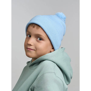 Berretto Kid Wind-S With Pompom - personalizzabile con logo