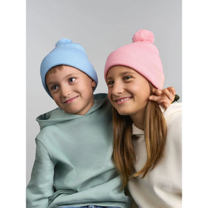 Berretto Kid Wind-S With Pompom - personalizzabile con logo