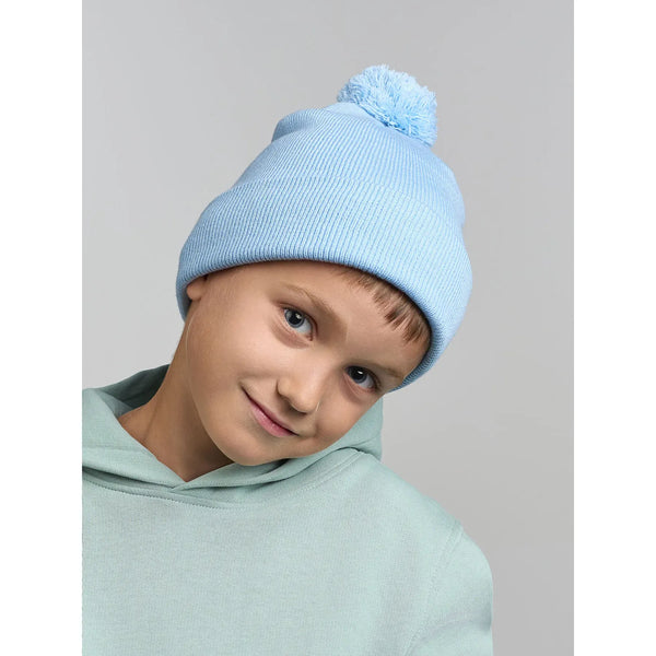 Berretto Kid Wind-S With Pompom - personalizzabile con logo