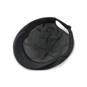 Berretto Melton Wool Ivy Cap grigio - personalizzabile con logo