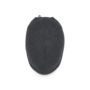 Berretto Melton Wool Ivy Cap grigio - personalizzabile con logo