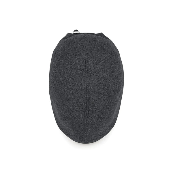 Berretto Melton Wool Ivy Cap grigio - personalizzabile con logo
