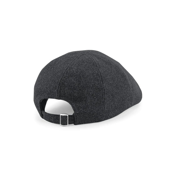 Berretto Melton Wool Ivy Cap grigio - personalizzabile con logo