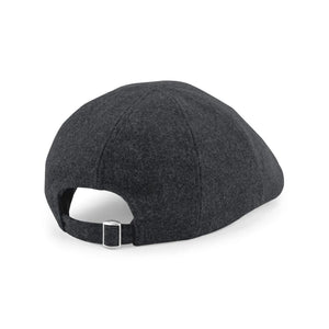 Berretto Melton Wool Ivy Cap grigio - personalizzabile con logo