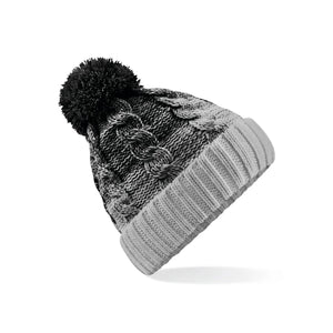 Berretto Ombré Beanie nero - personalizzabile con logo