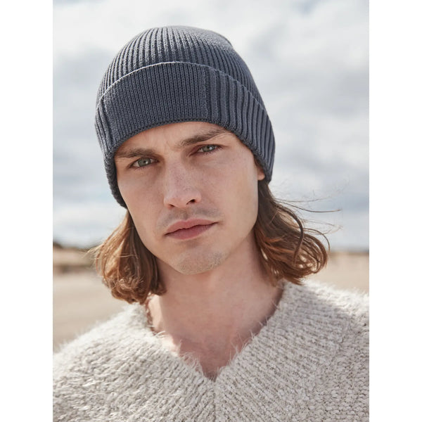 Berretto Organic Cotton Engineered Patch Beanie - personalizzabile con logo
