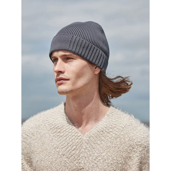 Berretto Organic Cotton Engineered Patch Beanie - personalizzabile con logo