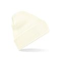 Berretto Original Cuffed Beanie bianco - personalizzabile con logo