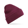 Berretto Original Cuffed Beanie bordeaux - personalizzabile con logo