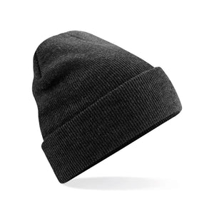 Berretto Original Cuffed Beanie charcoal - personalizzabile con logo