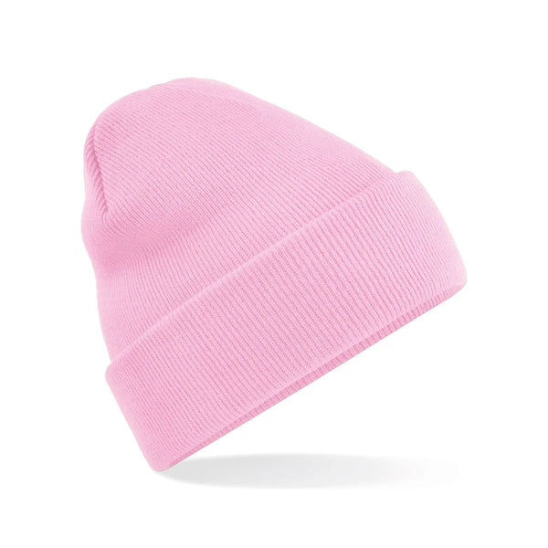 Berretto Original Cuffed Beanie classic Pink - personalizzabile con logo