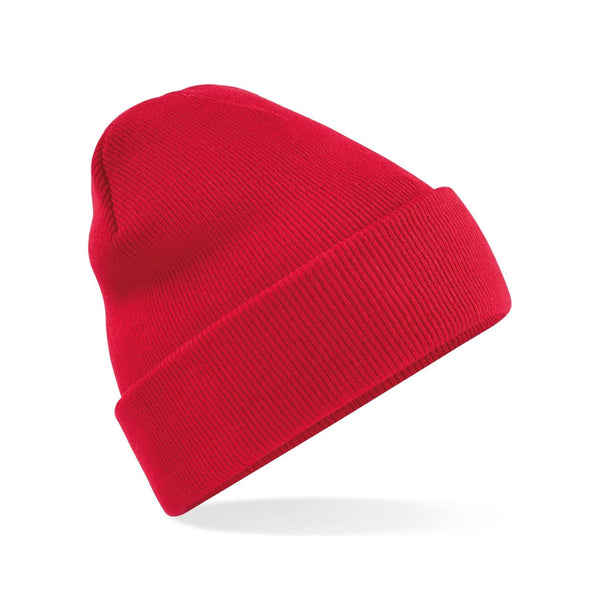 Berretto Original Cuffed Beanie classic Red - personalizzabile con logo
