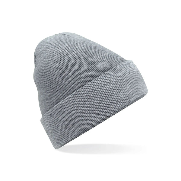 Berretto Original Cuffed Beanie grigio - personalizzabile con logo