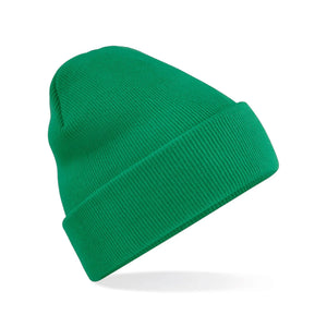 Berretto Original Cuffed Beanie kelly green - personalizzabile con logo