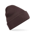 Berretto Original Cuffed Beanie marrone - personalizzabile con logo