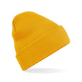 Berretto Original Cuffed Beanie mustard - personalizzabile con logo