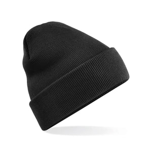 Berretto Original Cuffed Beanie nero - personalizzabile con logo