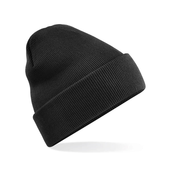 Berretto Original Cuffed Beanie nero - personalizzabile con logo