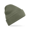 Berretto Original Cuffed Beanie olive green - personalizzabile con logo