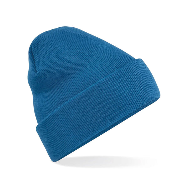 Berretto Original Cuffed Beanie petrol - personalizzabile con logo
